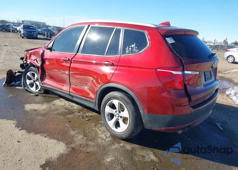 2012 BMW X3 xDrive28I from USA, damaged, VIN 5UXWX5C50CL728140